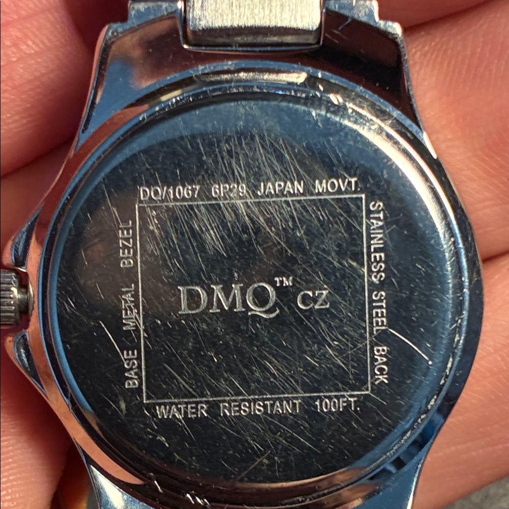 DMQ Dominique QVC Silver Watch 7inch band - Picture 5 of 5
